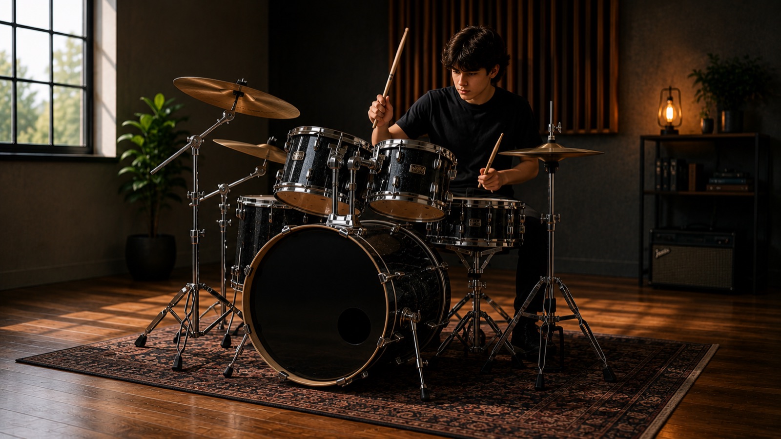 Drums lesson at PRO MUSIC+